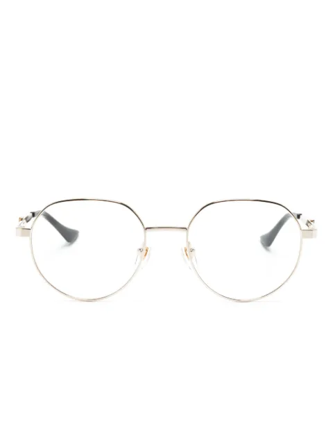 Gucci Eyewear round-frame glasses Gold GG1496O001