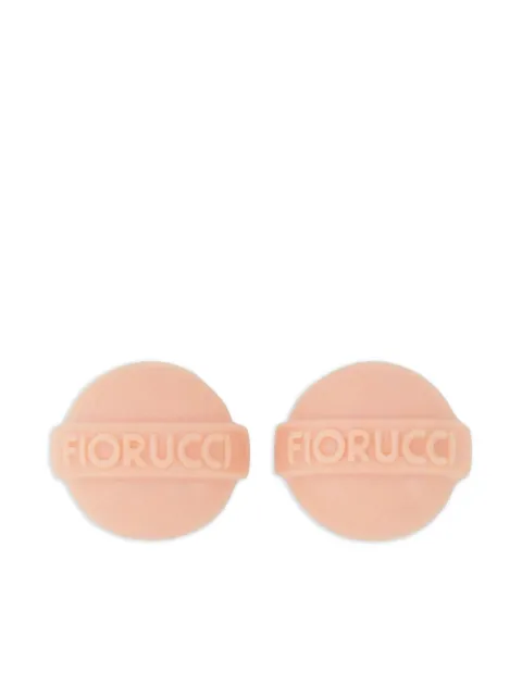 Fiorucci logo stud earrings Pink U01FPAJE144PT01PN02