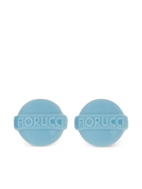 Fiorucci logo earrings Blue U01FPAJE144PT01BL02