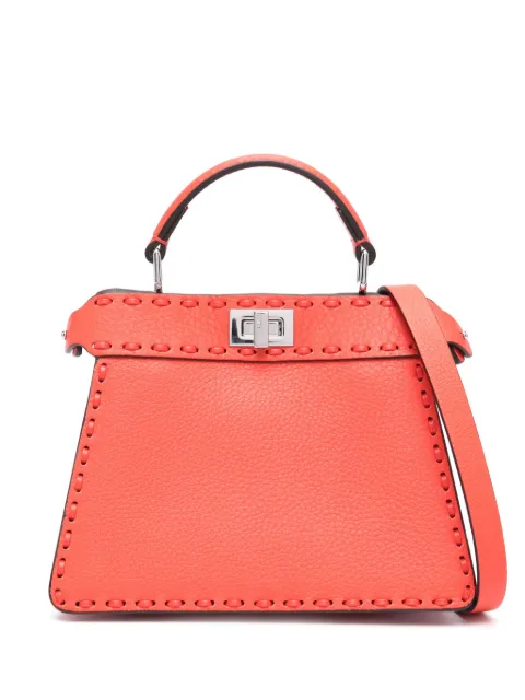 FENDI petite ISeeU Peakaboo tote bag Red 8BN335ARBB