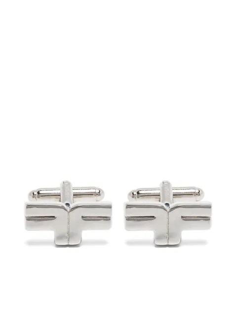 FURSAC logo-plaque cufflinks Silver FHABI00022