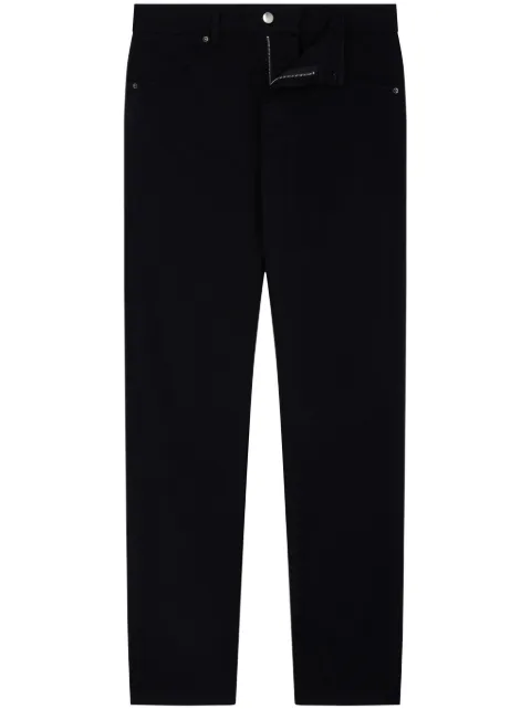 FURSAC logo-embroidered jeans Black FHPJE00010