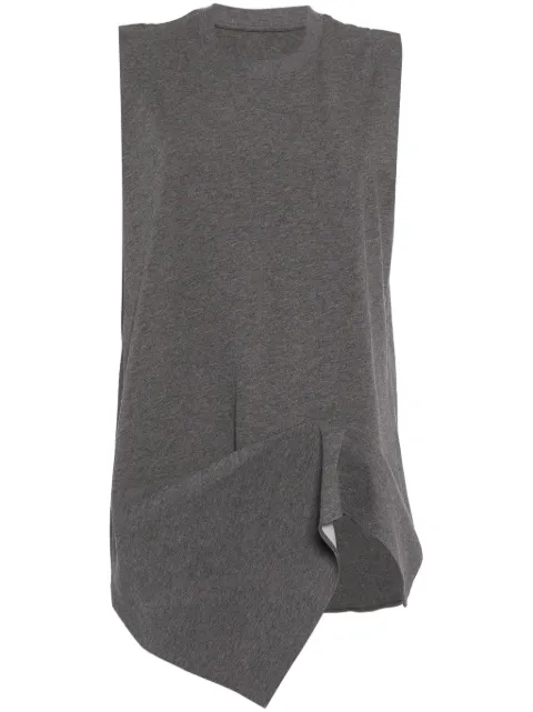 JNBY asymmetric cotton tank top Grey 5O6110720