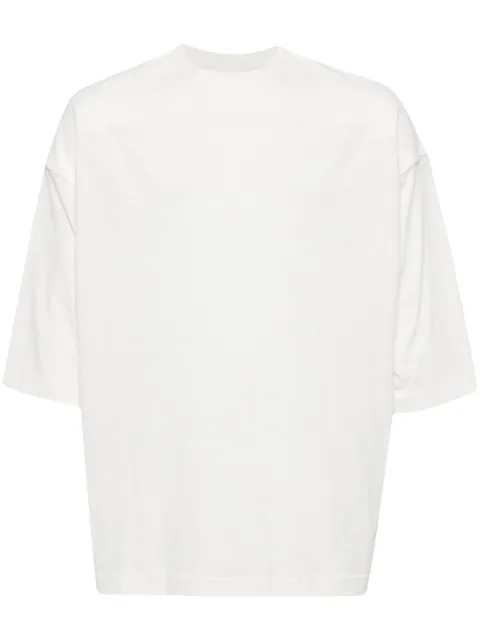 CROQUIS crew-neck cotton T-shirt White 9O5113060