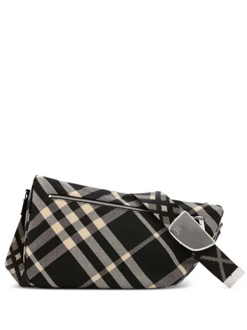 Burberry large Shield messenger bag Black 8089304