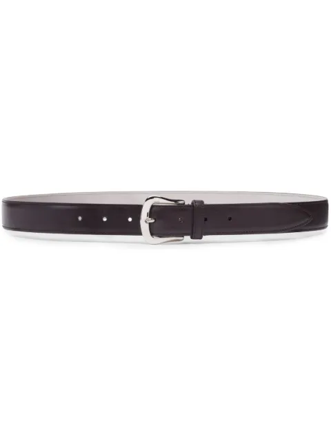 Brunello Cucinelli leather belt Brown MAUNX346C8455