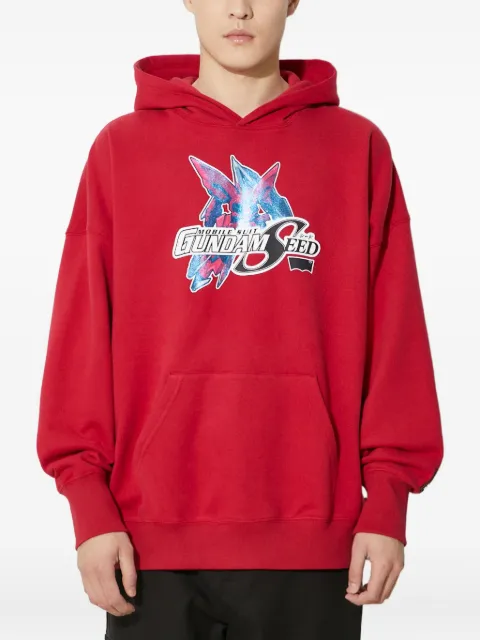 Levi's x Gundam Seed graphic hoodie Red A7415