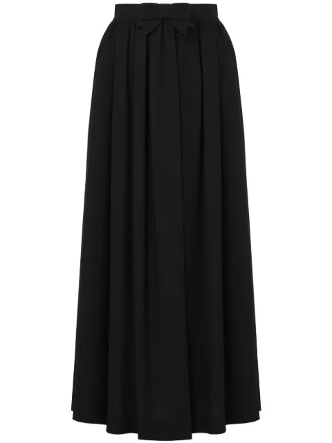 Moschino pleated asymmetric skort Black A03035533