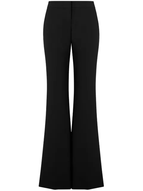 Moschino low-rise flared trousers Black A03155524