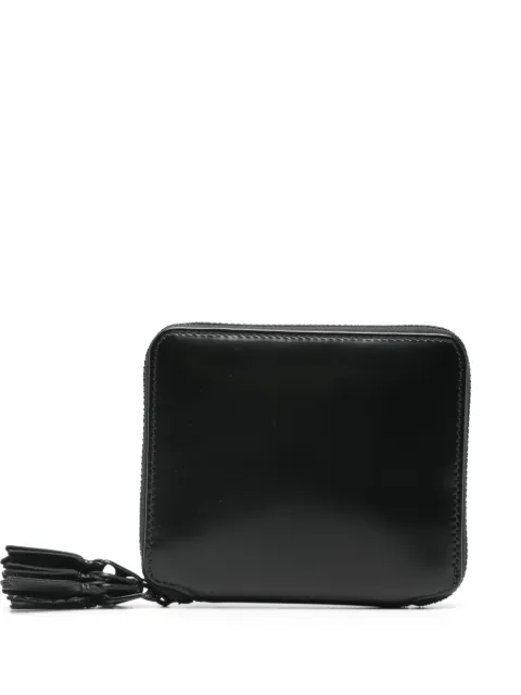 Comme Des Garçons Wallet CDG Zipper Medley leather wallet Black SA2100ZM