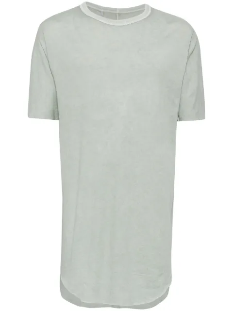 Boris Bidjan Saberi round-neck short-sleeve T-shirt Green TSONEPIECE1RFFKN00001