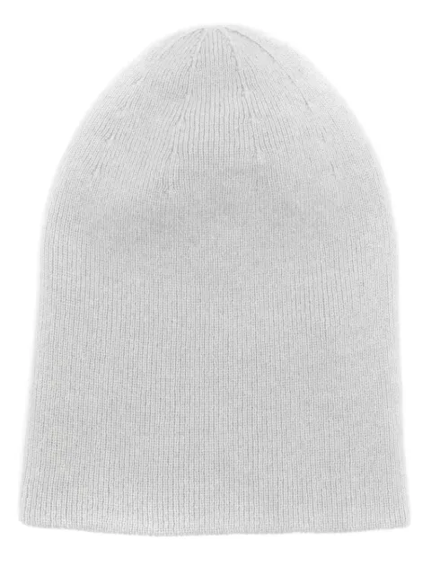 Boris Bidjan Saberi ribbed-knit cashmere beanie Grey KNHAT3FZB30008
