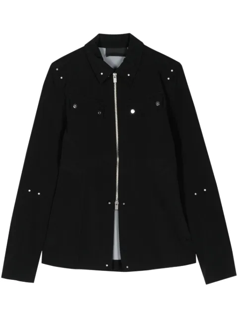 HELIOT EMIL stud-detailing jacket Black HEW04025P04