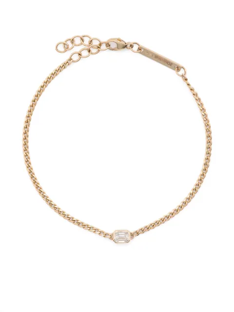 Zoë Chicco 14kt yellow gold diamond chain bracelet Gold 1EB5D