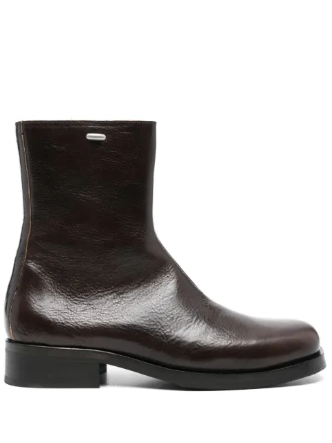 OUR LEGACY Camion leather boots Brown A4247CDA