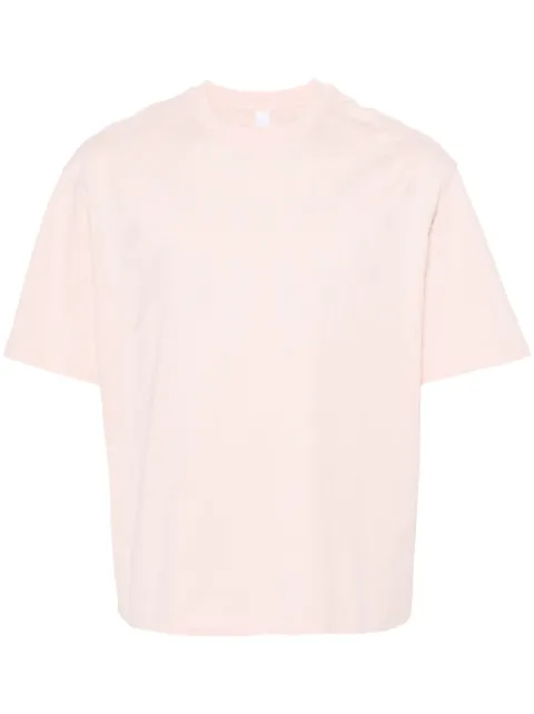 Neil Barrett Thunderbolt-print cotton T-shirt Pink MY70167AY524
