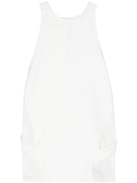 Hyein Seo twist-detailing tank top White SS24TS7W