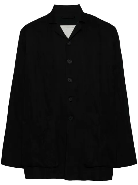 Toogood camp-collar shirt jacket Black THEPHOTOGRAPHERJKTFLNT