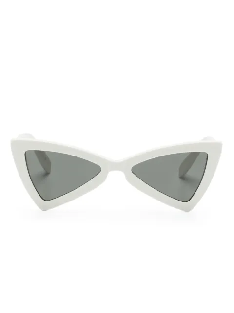 Saint Laurent Eyewear geometric-frame sunglasses White SL207JERRY