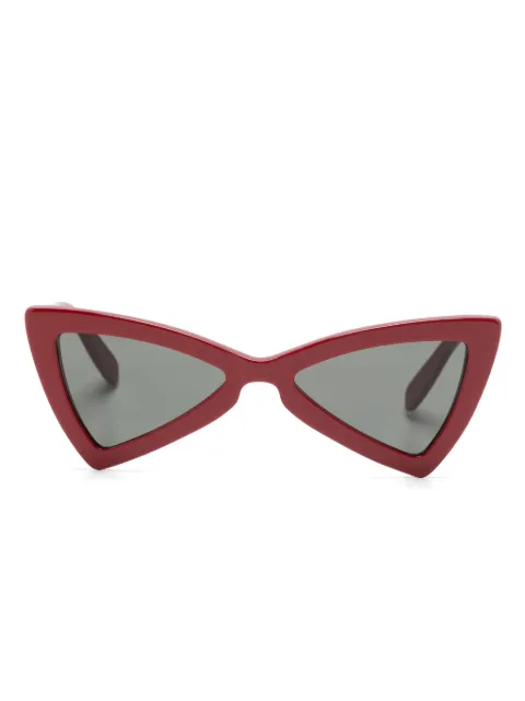Saint Laurent Eyewear geometric-frame sunglasses Red SL207JERRY