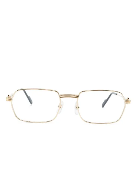 Cartier Eyewear rectangle-frame glasses Gold CT0483O001