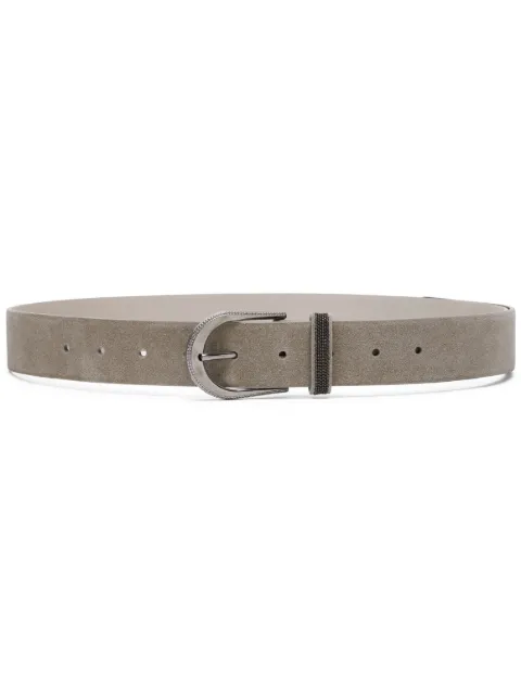 Brunello Cucinelli leather belt Neutrals M0DELC31GC5859