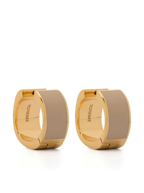TOTEME Signature hoops Gold 241WJQ2152AC0006180