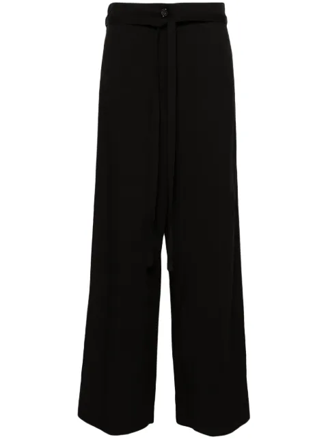 TOTEME belted palazzo pants Black 243WRB0201FB0193001
