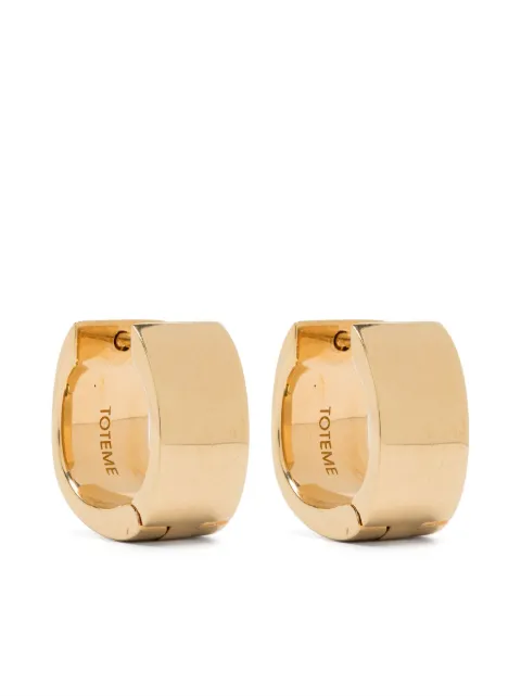 TOTEME Signature hoops Gold 241WJQ2148AC0002176