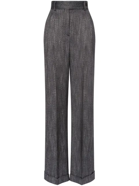 Alberta Ferretti wide-leg tailored trousers Grey AEF242M03015124