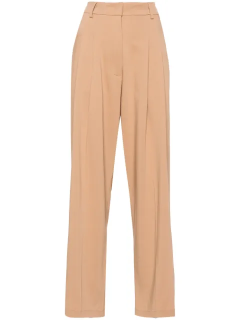 Forte Forte dart-detailed tapered trousers Neutrals 13221MYPANTS