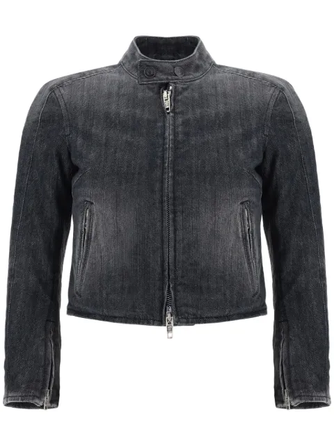 Balenciaga Shrunk racer jacket Grey 790500TQW58