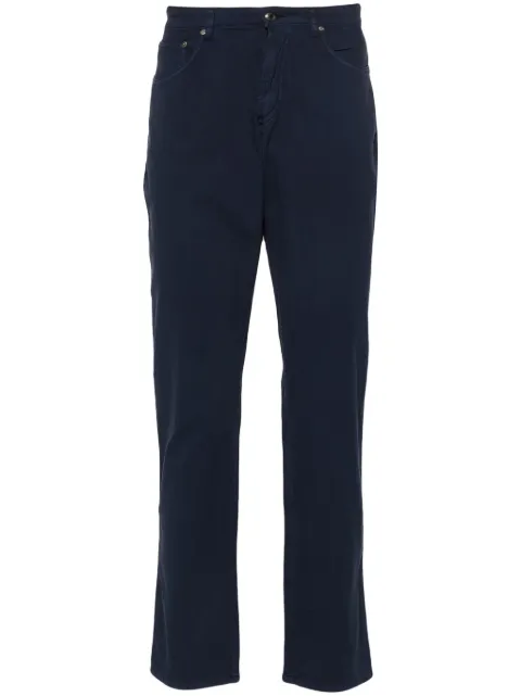 Hackett London mid-rise slim-fit chinos Blue HM212593R