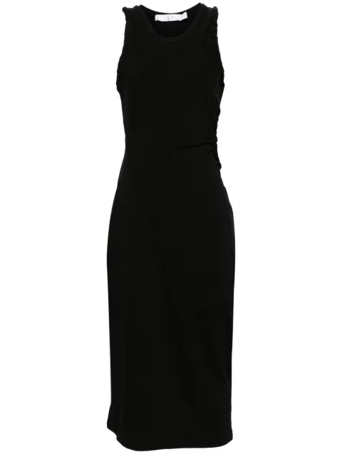 IRO Amel jersey midi dress Black WM33AMEL