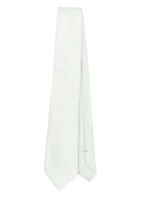 Versace faille silk tie Green 10073101A09997