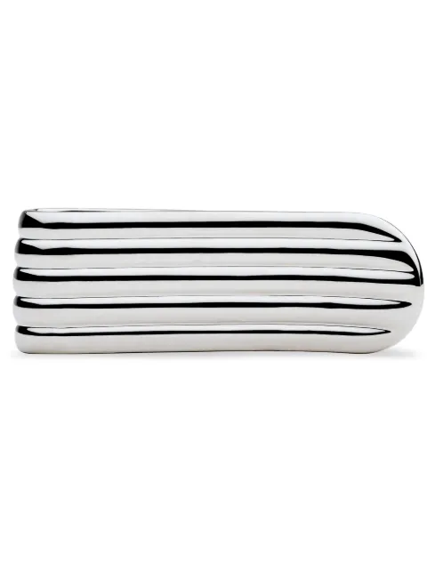 Ferragamo money clip Silver 776327