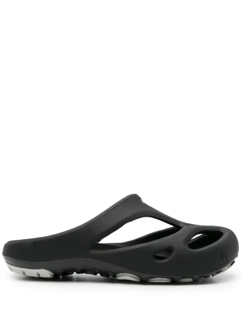 KEEN FOOTWEAR Shanti logo-embossed slippers Black 1018206