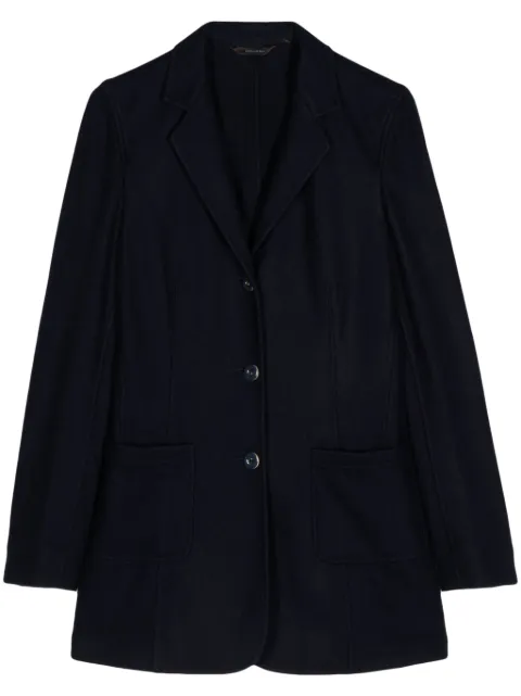 Colombo notched-lapel single-breasted blazer Blue CP00456M0006J0