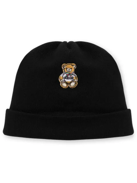Moschino Teddy Bear virgin wool beanie Black A36027000