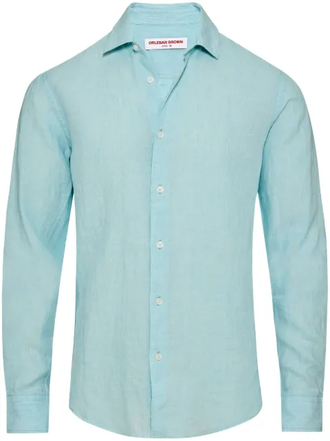 Orlebar Brown Giles shirt Blue 279297