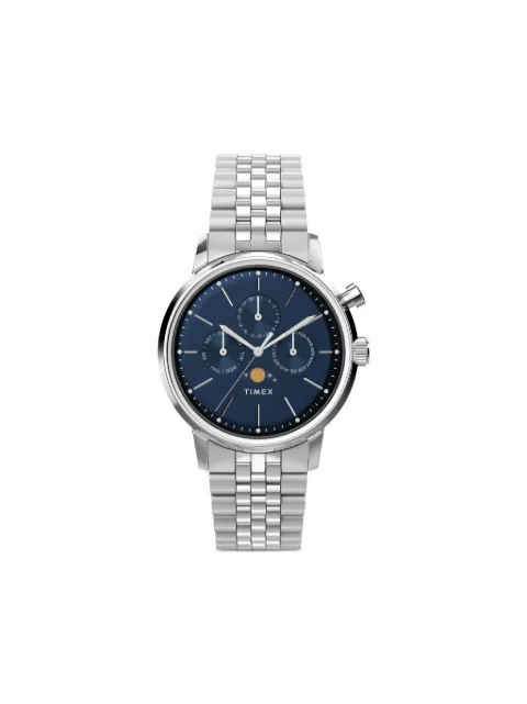 TIMEX Marlin Moon Phase 40mm Blue TW2W51300