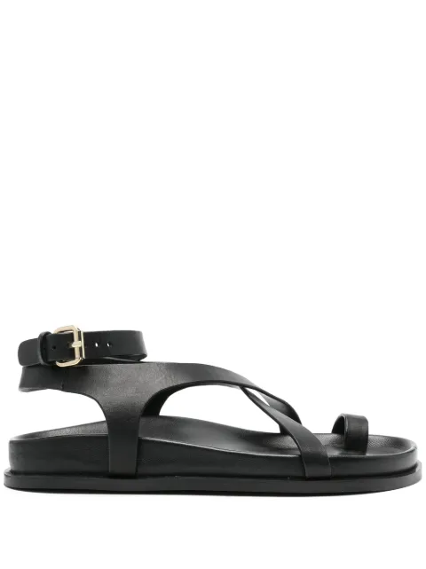 A.EMERY The Jalen slim sandals Black 242233