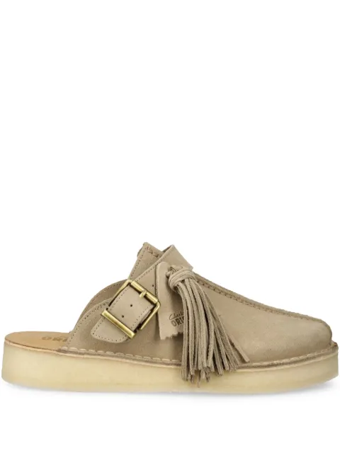 Clarks Originals Trek Mule suede slippers Neutrals 26176569