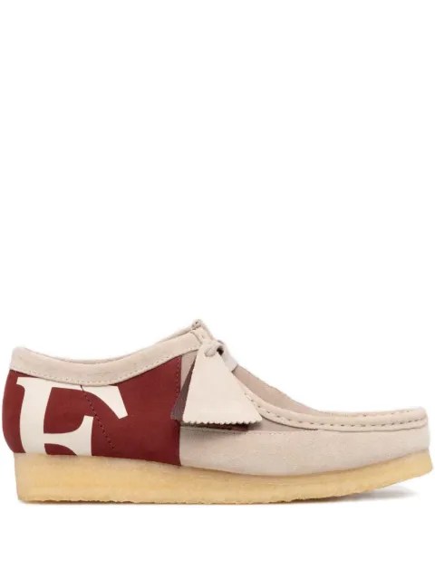 Clarks Originals x Franck Pellegrino Wallabee loafers Red 26178308