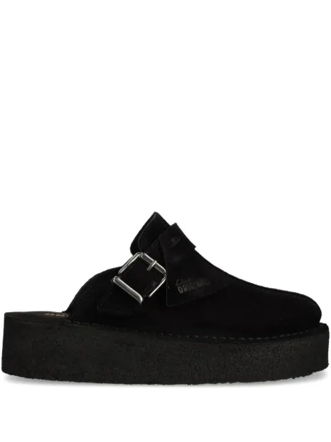 Clarks Originals Trek Wedge slippers Black 26175869