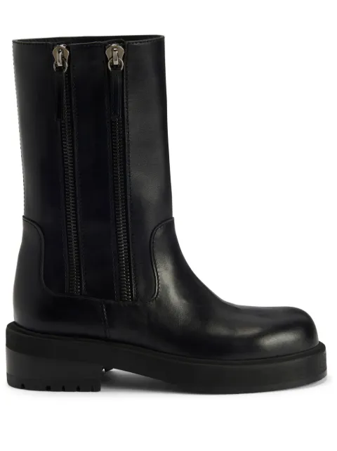 Giuseppe Zanotti Foustine leather ankle boots Black I470012002