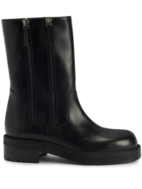 Giuseppe Zanotti Faustus Man mid-calf combat boots Black IU40011001