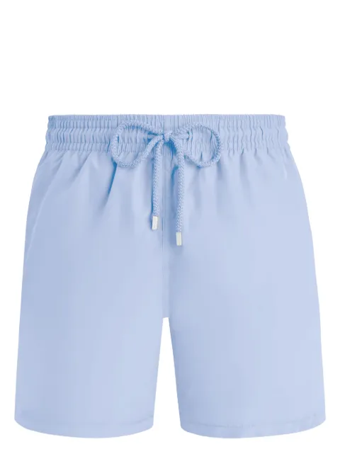 Vilebrequin Moorea logo-appliqué swim shorts Blue MOOC4A00