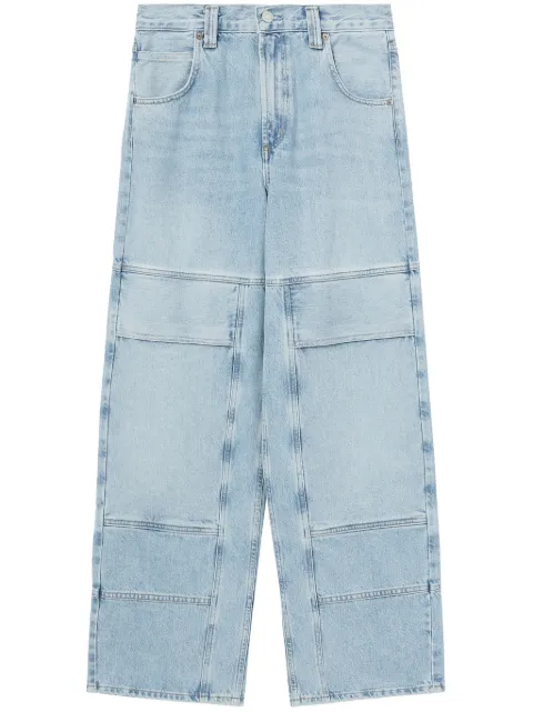 AGOLDE Tanis high-rise wide-leg jeans Blue A91961601