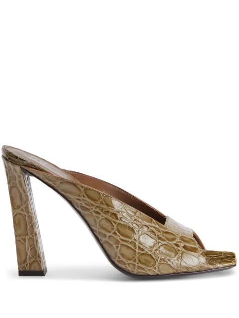 Giuseppe Zanotti 90mm Gz Mya mules Neutrals I400016008
